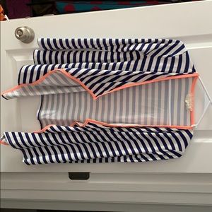 Blue and White stripped Sweater